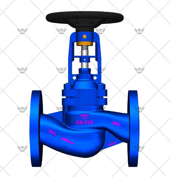 Bellows globe valve VK800