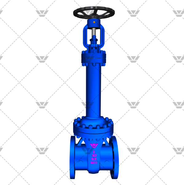 Bellows gate valve
